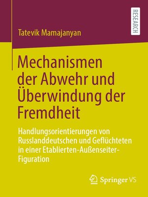 cover image of Mechanismen der Abwehr und Überwindung der Fremdheit